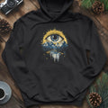 Eye of the Wilderness Hoodie – Black – Outdoor apparel for travel, hiking, camping, and nature lovers – ExpediCamp