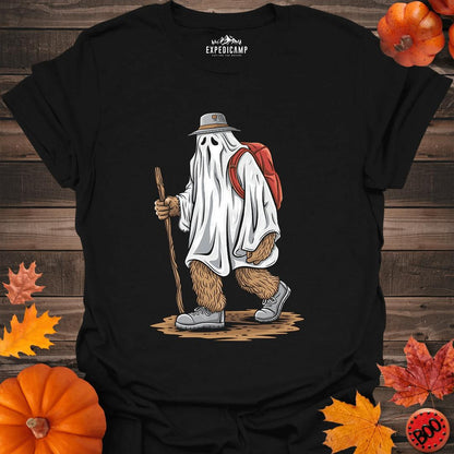 Halloween Bigfoot Costume T-Shirt – Black – Outdoor apparel for travel, hiking, camping, and nature lovers – ExpediCamp