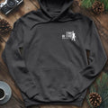 Leave No Trace Hoodie – Celebrate America's National Parks – Dark Heather – Outdoor apparel for travel, hiking, camping, and nature lovers – ExpediCamp