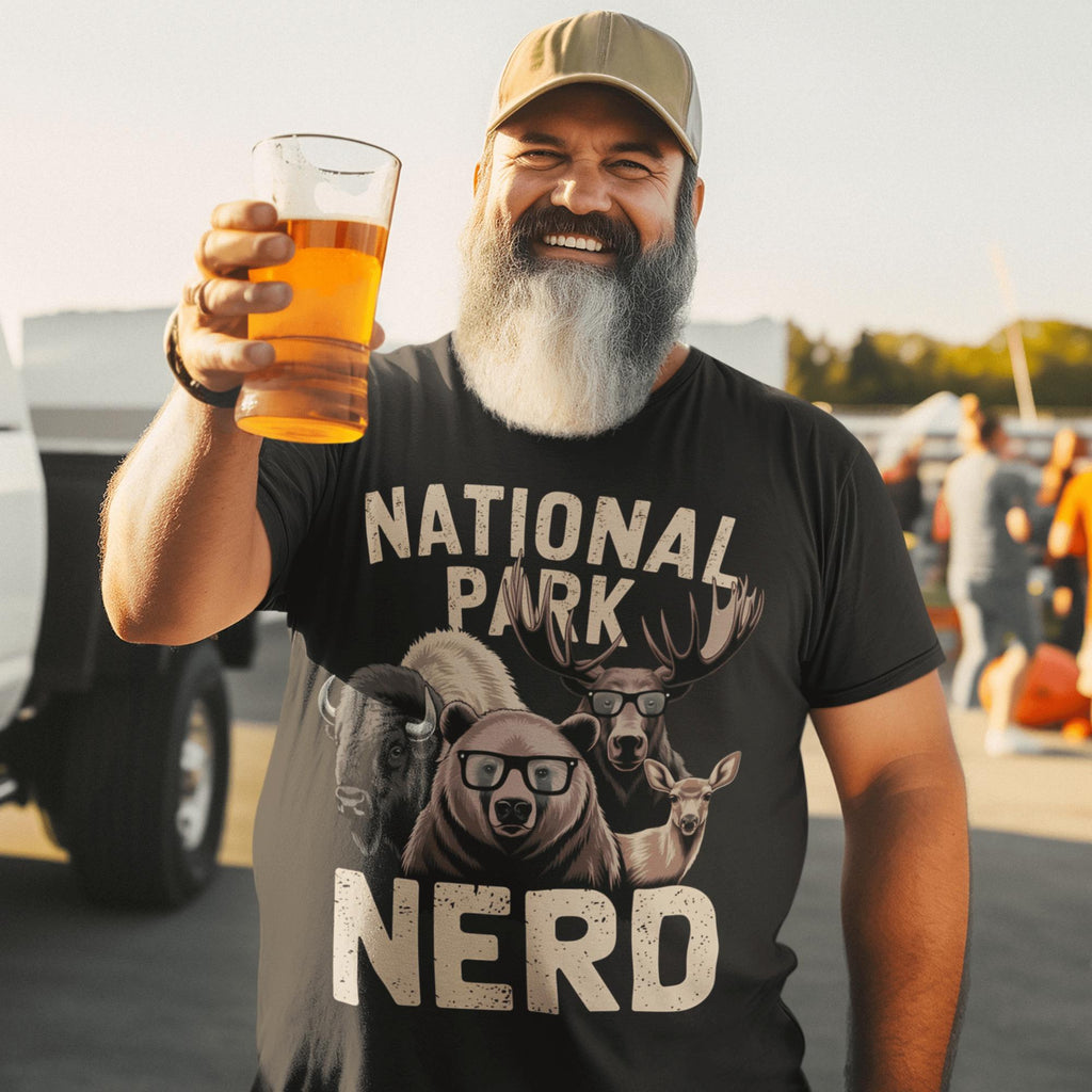 National Park Nerd T-Shirt – – Outdoor apparel for travel, hiking, camping, and nature lovers – ExpediCamp