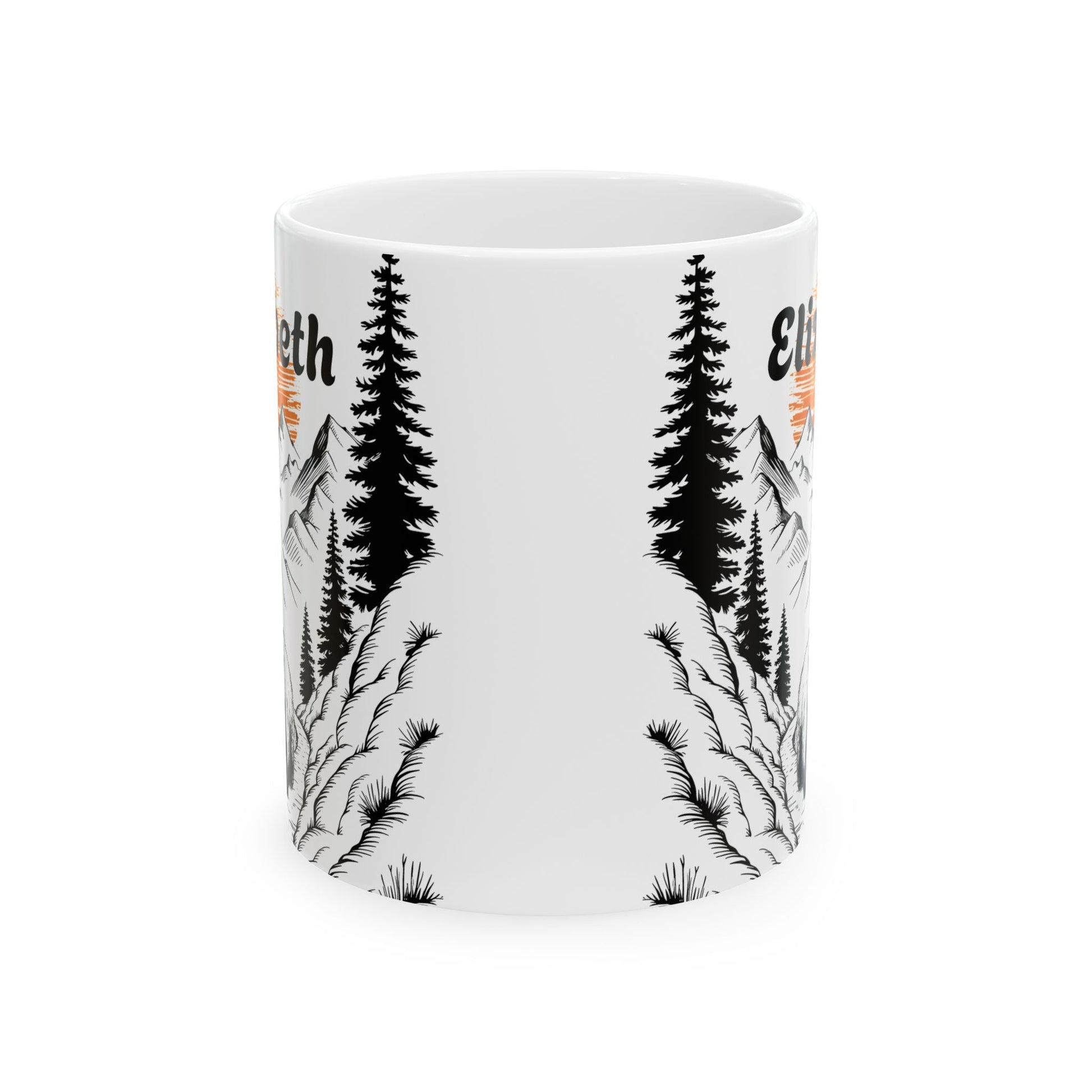 Personalized Bear Trek Mug – Custom Name Design – – Outdoor apparel for travel, hiking, camping, and nature lovers – ExpediCamp