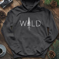 Wild Hoodie – Nature Lover's Adventure Hoodie – Dark Heather – Outdoor apparel for travel, hiking, camping, and nature lovers – ExpediCamp