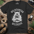 Wilderness Warrior T-Shirt – Black – Outdoor apparel for travel, hiking, camping, and nature lovers – ExpediCamp